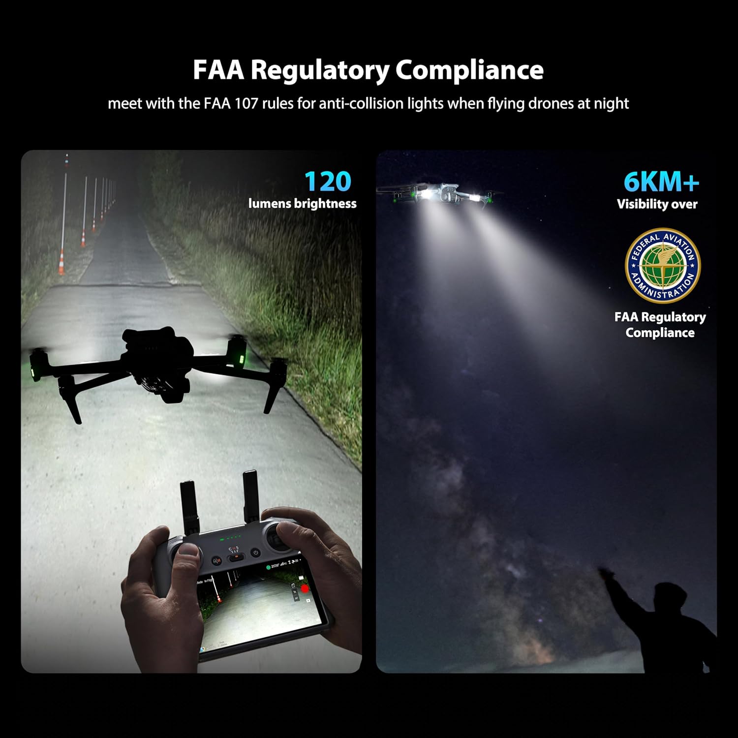 Startrrc drone luz estroboscóp - Drone Strobe Light avaliação e preço