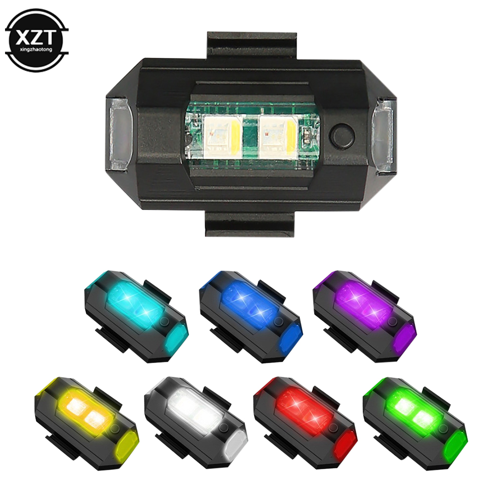 Usb led anti-colisão drone luz - Drone Strobe Light avaliação e preço
